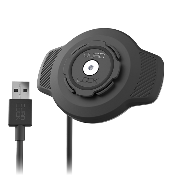 Quad Lock USB Weatherproof Wireless Charging Head, for Quad