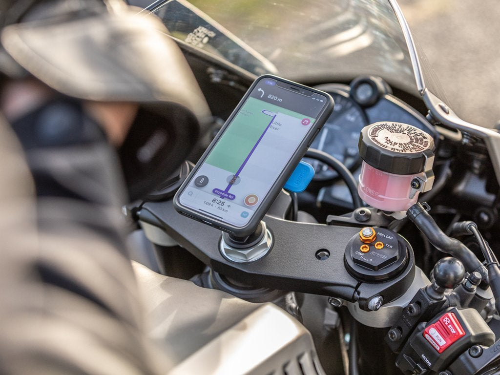 Motorcycle phone clearance mount near me
