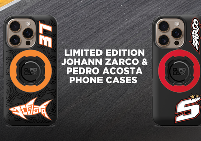 Image de : Quad Lock teams up with MotoGP™ riders Johann Zarco and Pedro Acosta for Limited Edition Cases
