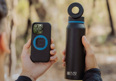 Image de : Quad Lock MAG Bottle Mount: The Smart Water Bottle with Built-In Phone Mount