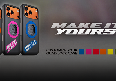 Image: Design Your Own Phone Case with Quad Lock: Custom Cases Now Available in the USA