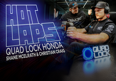 Image de : Shane McElrath and Christian Craig Take on Quad Lock Hot Laps